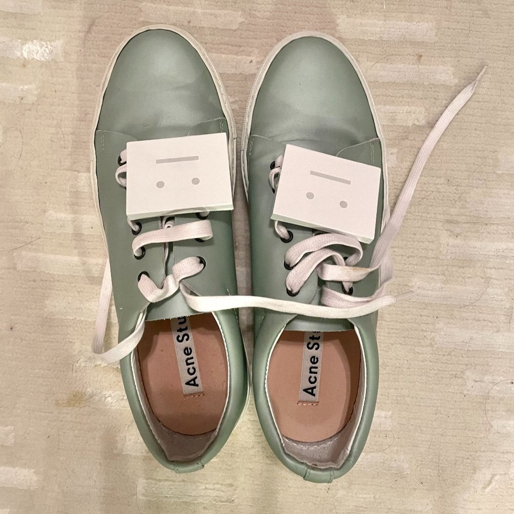 Acne Studios smile face sneakers